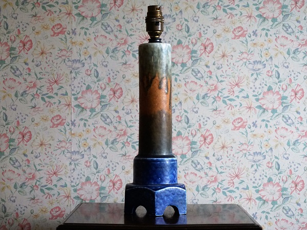 Moulded circa 1930s lamp.